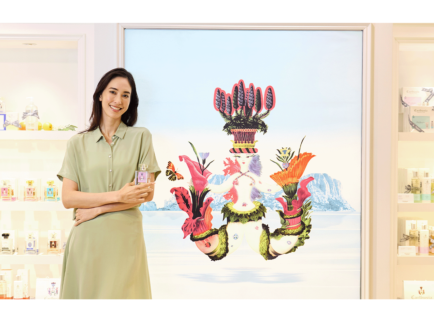 【INTERVIEW】モデル立野リカさんが語る 「ウエディングセレモニーに纏う香りを カルトゥージアで選んだ理由」