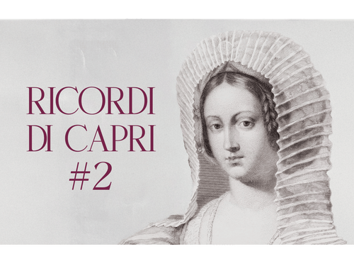 【カプリの思い出】RICORDI DI CAPRI 第2章 「人よりも天使のように」