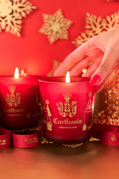 【入荷通知登録受付中】CARTHUSIA〈カルトゥージア〉 クリスマスキャンドル 300g