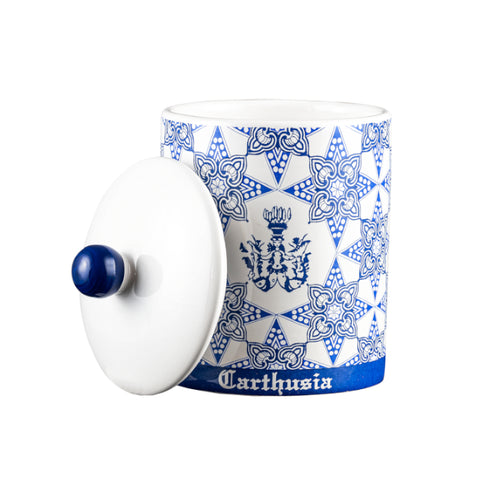 CARTHUSIA〈カルトゥージア〉 キャンドル ホルダー ブルー（190gキャンドル用）